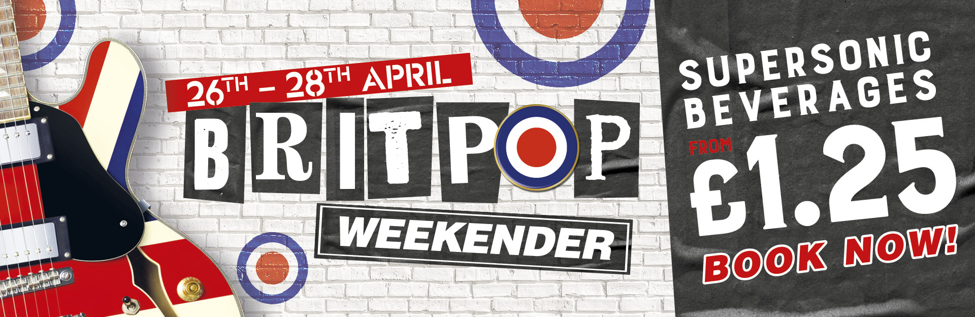 Britpop Weekender at The Half Moon Inn